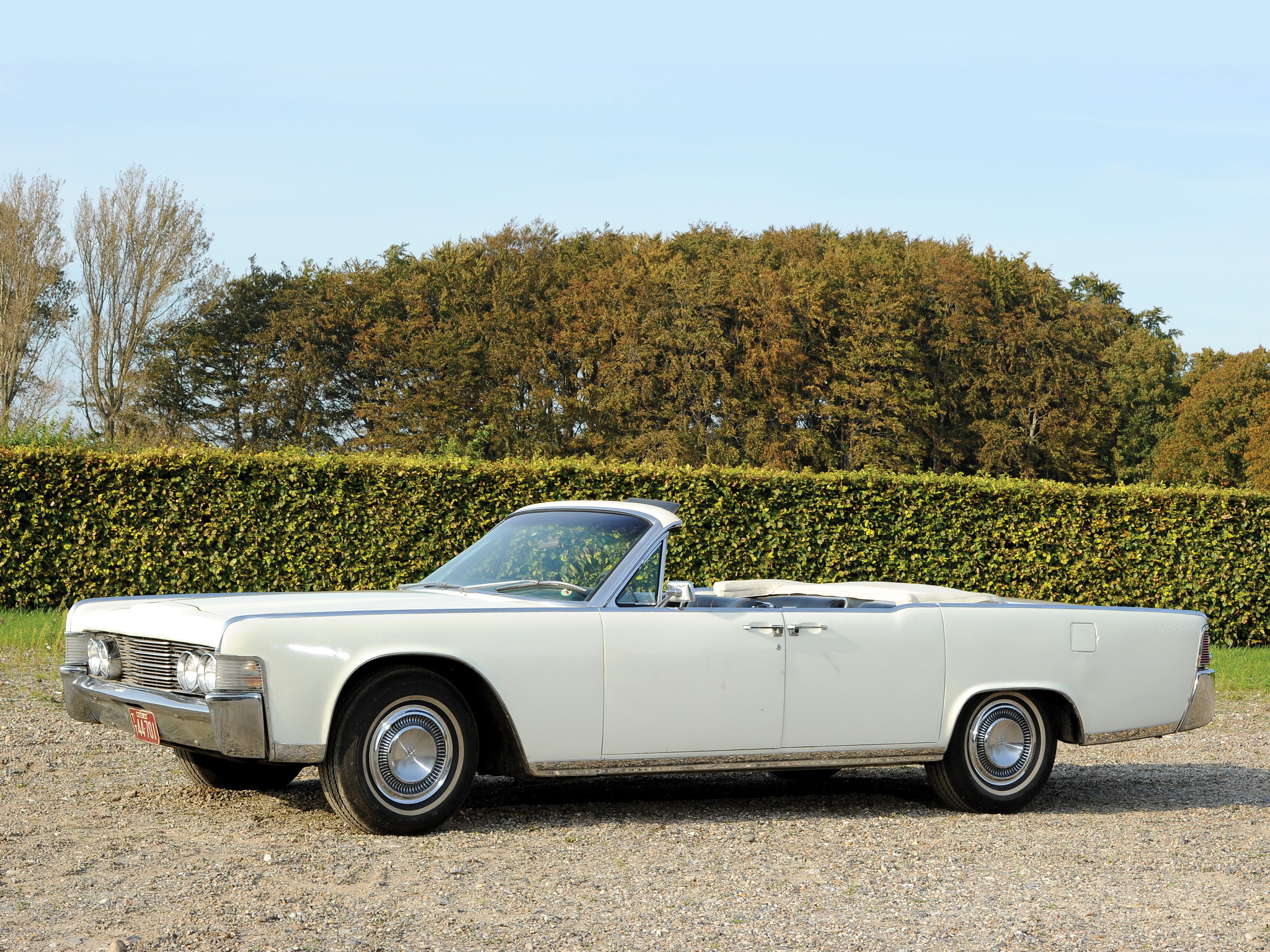 1965, Lincoln, Continental, Convertible, Classic, Luxury Wallpaper
