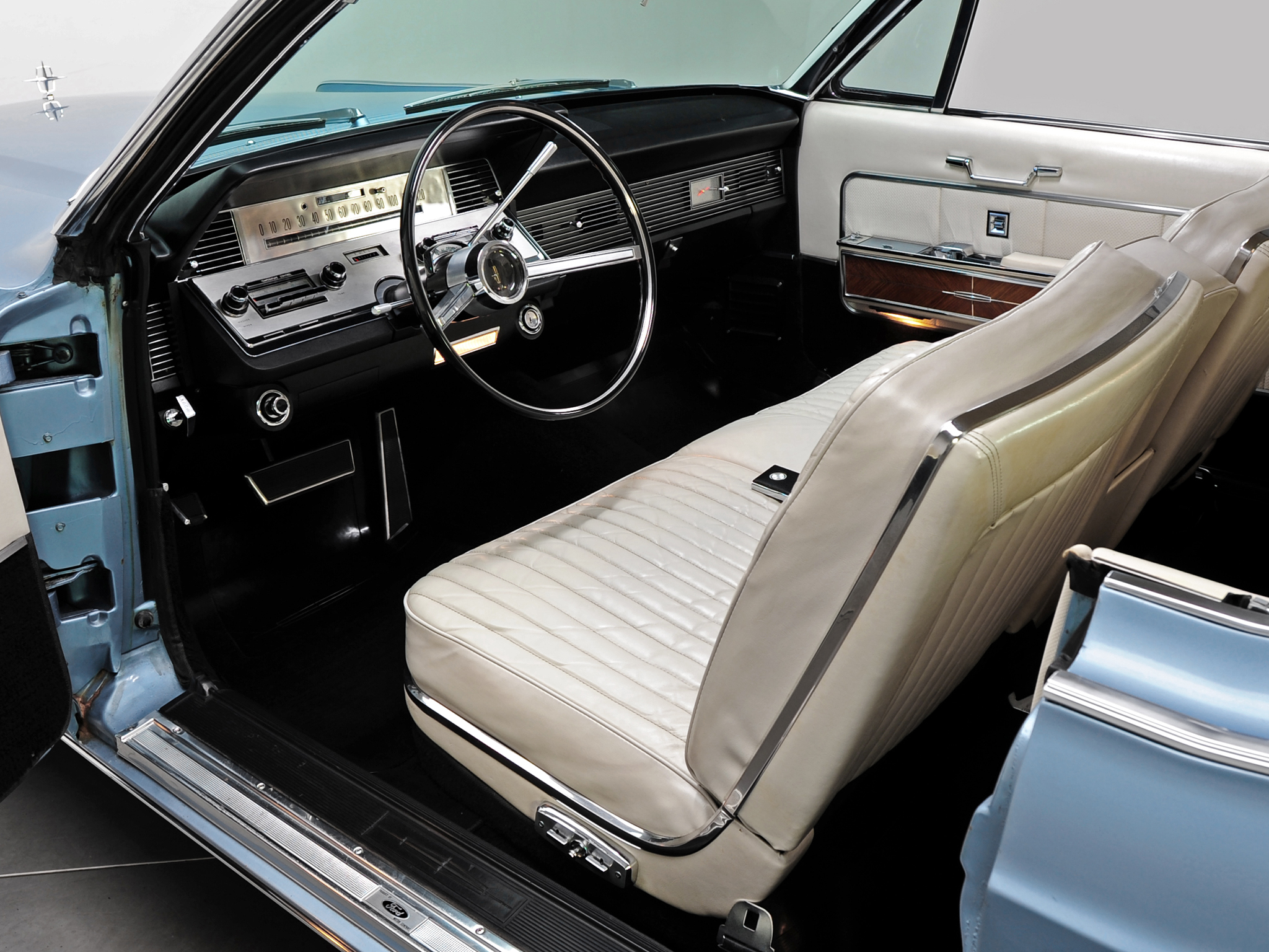 1966, Lincoln, Continental, Hardtop, Coupe, Classic, Luxury, Interior Wallpaper