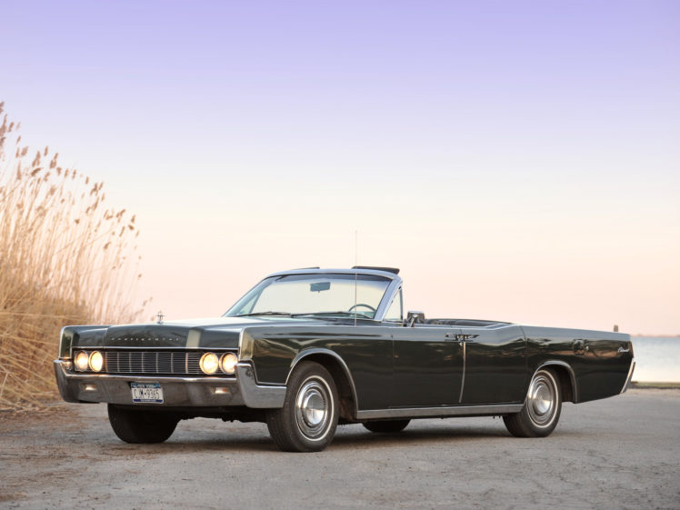 1967, Lincoln, Continental, Convertible, Classic, Luxury HD Wallpaper Desktop Background