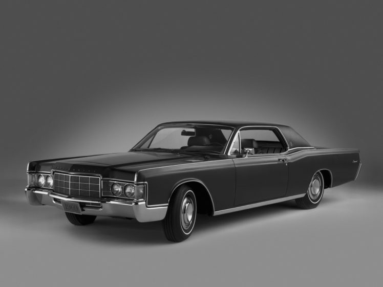 1969, Lincoln, Continental, Hardtop, Coupe, 65a, Classic, Luxury HD Wallpaper Desktop Background