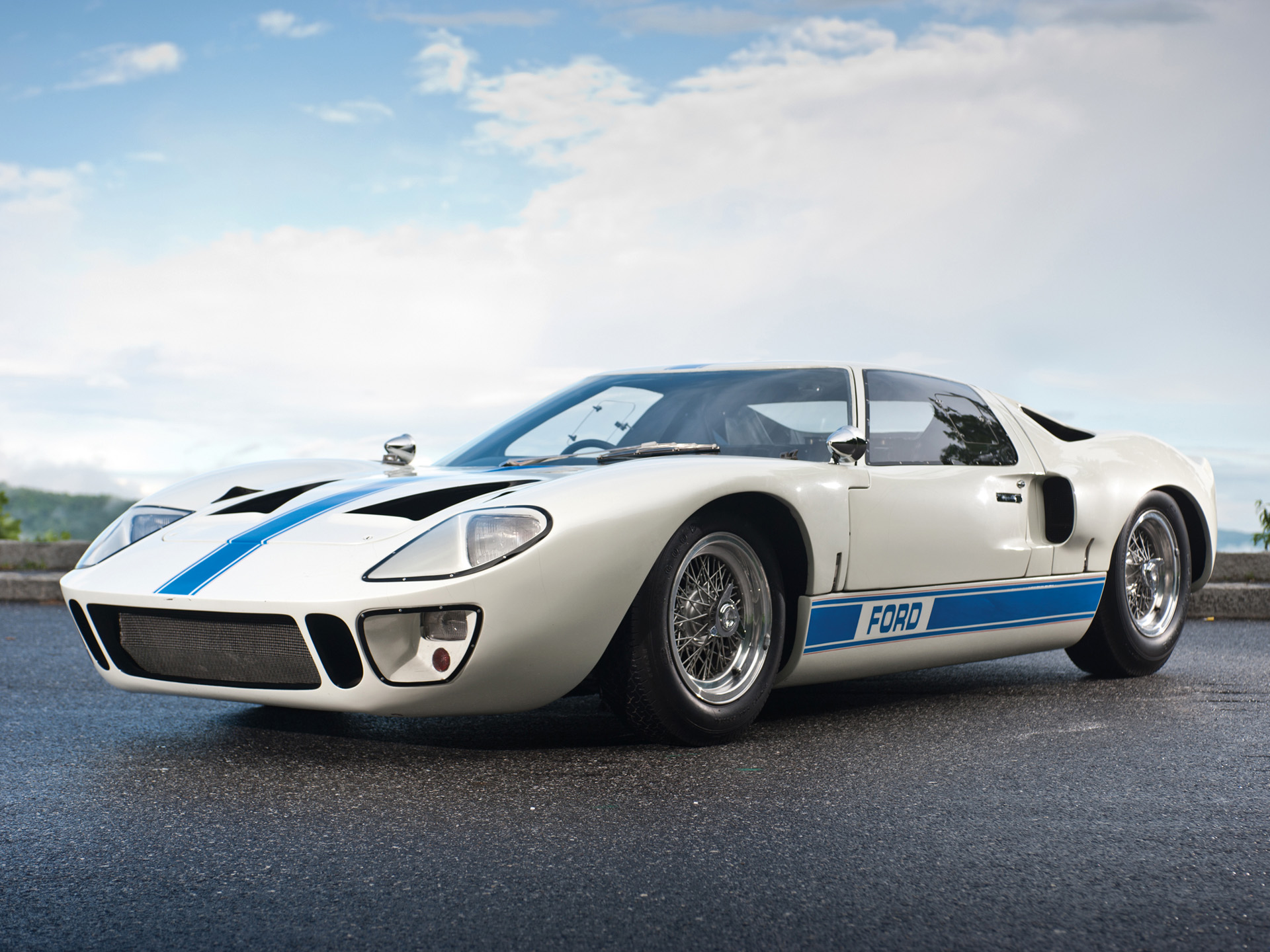 1966, Ford, Gt40, Supercar, Classic, G t, Muscle, Fd Wallpaper