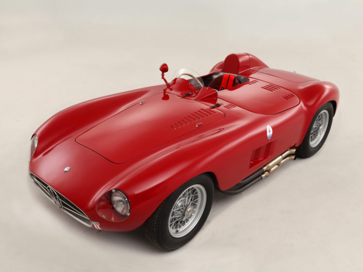 1956, Maserati, 300s, Race, Racing, Supercar, Retro, Gd HD Wallpaper Desktop Background