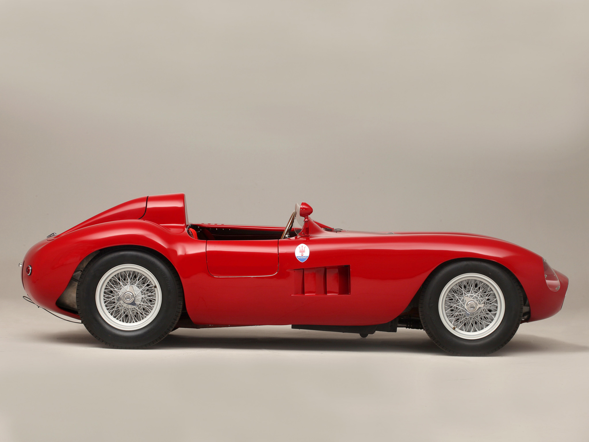 1956, Maserati, 300s, Race, Racing, Supercar, Retro, Hg Wallpaper