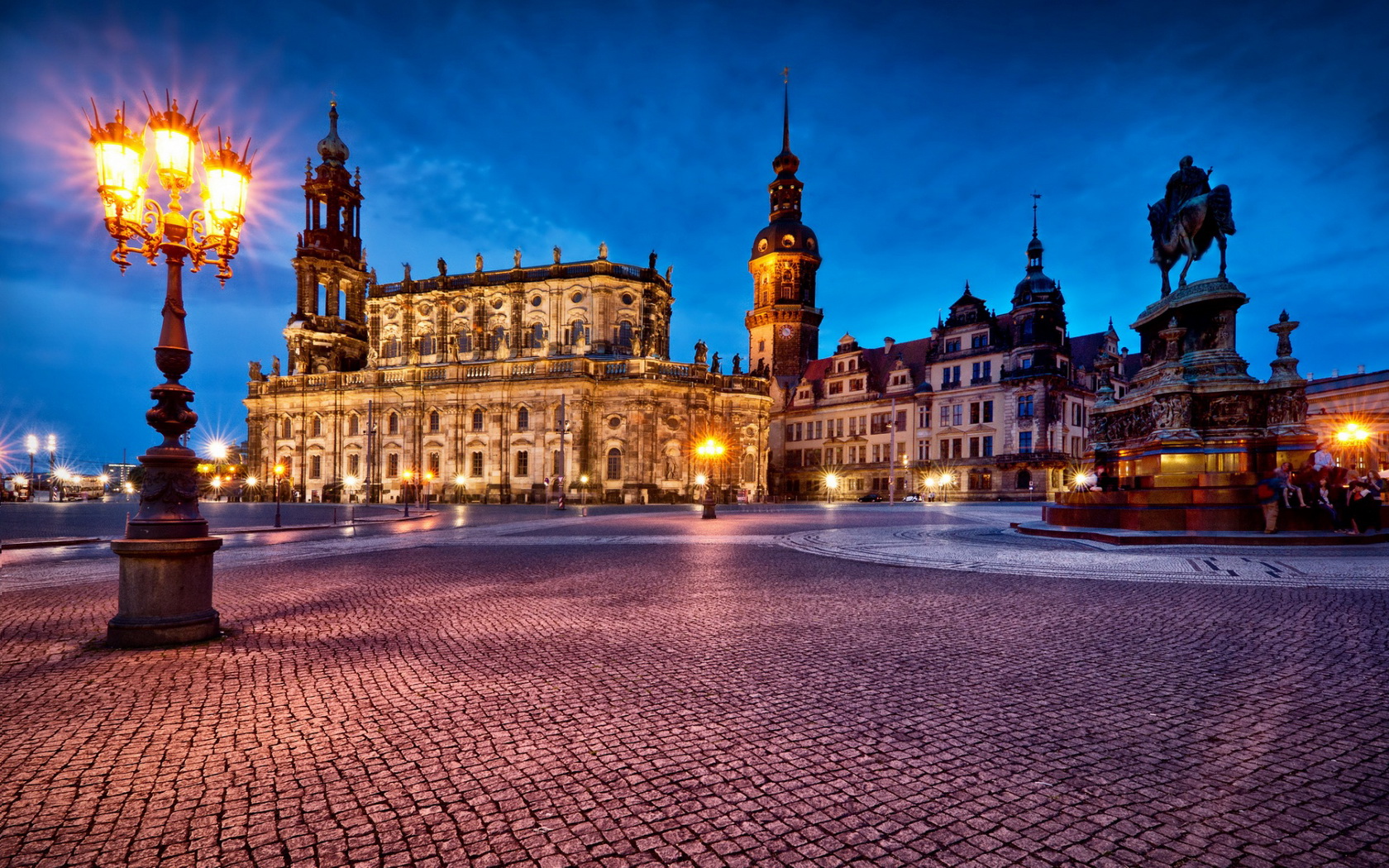 cityscape, Dresden, Germany Wallpaper