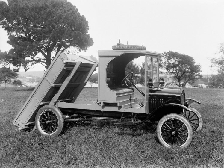 1918, Ford, Model tt, 1 ton, Dumptruck, Retro, Pickup HD Wallpaper Desktop Background