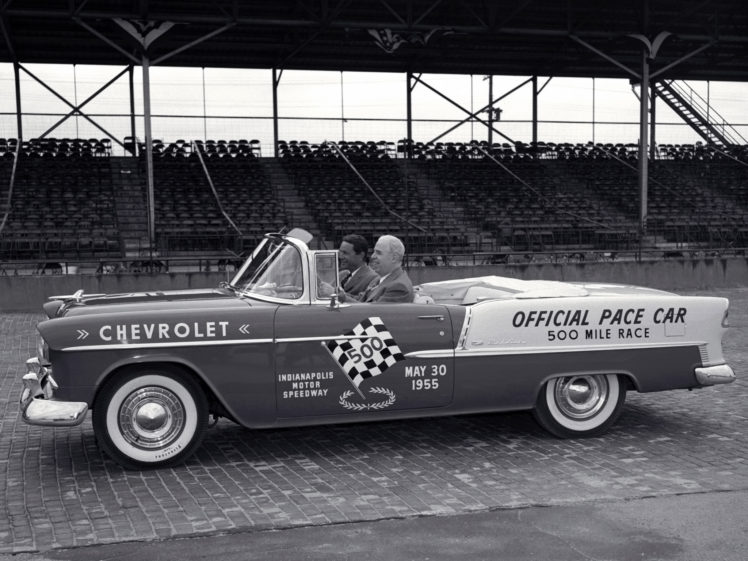 1955, Chevrolet, Bel, Air, Convertible, Indy, 500, Pace, Car, 2434 1067d, Race, Racing, Retro HD Wallpaper Desktop Background
