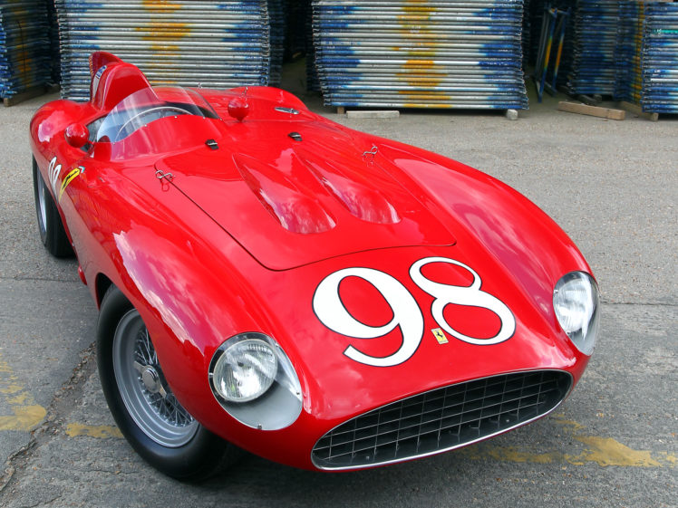 1955, Ferrari, 857, Sport, Scaglietti, Spider, 0588m, Race, Racing, Supercar, Retro HD Wallpaper Desktop Background
