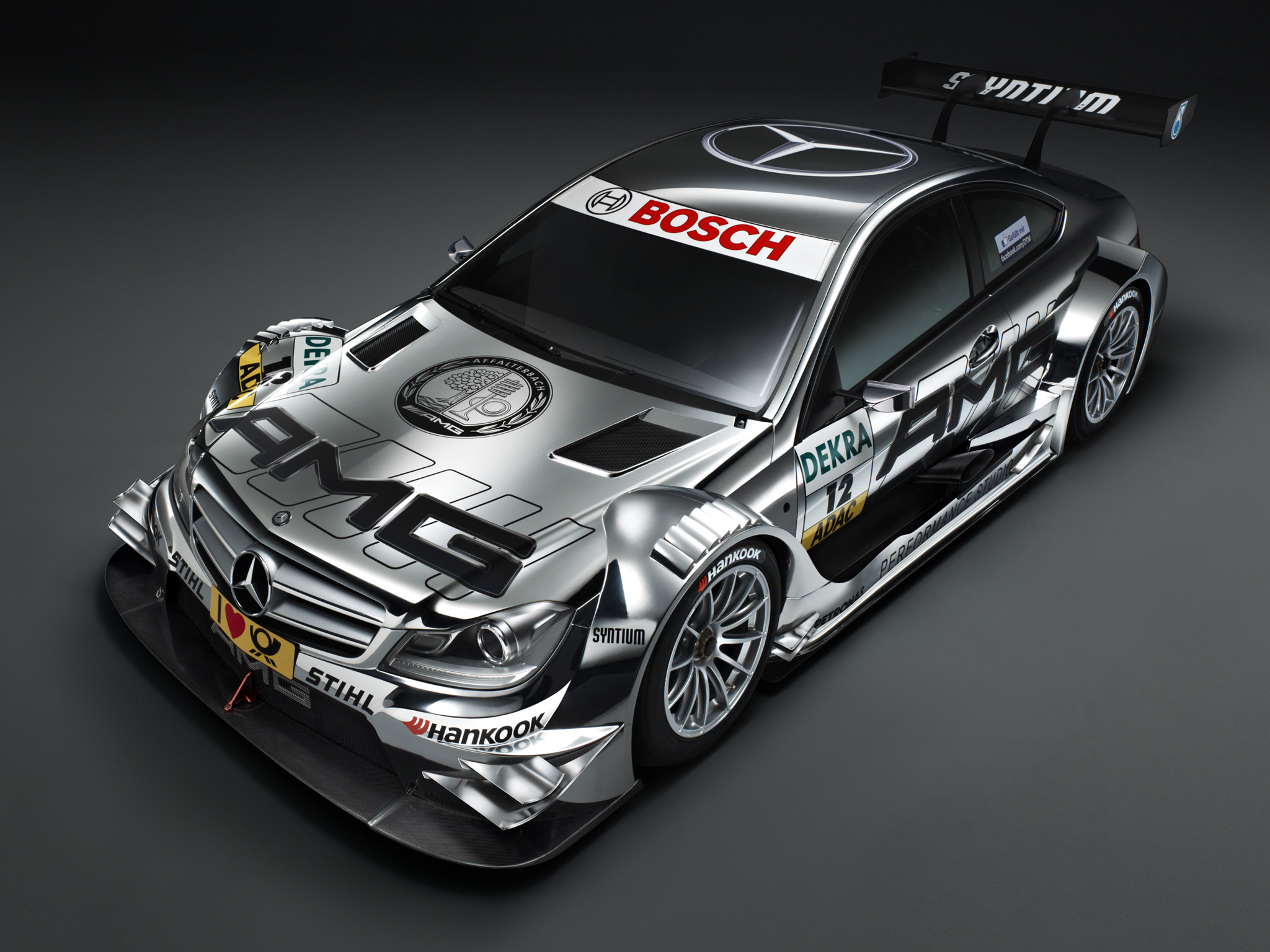 2012, Mercedes, Benz, C, Amg, Dtm, C204, Race, Racing Wallpaper