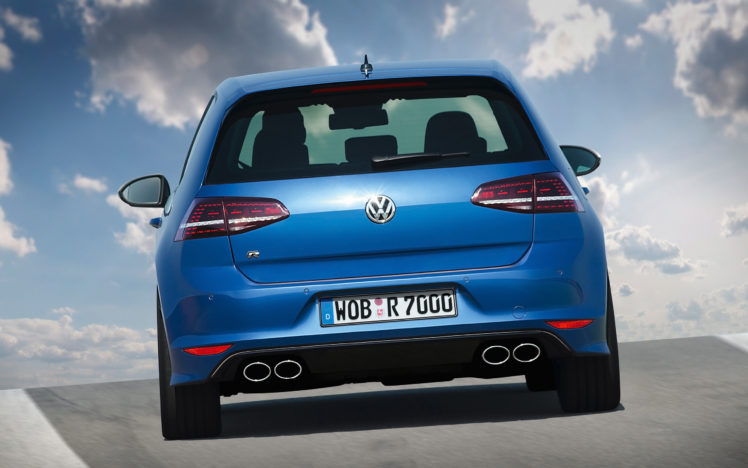 2014, Volkswagen, Golf, R, Golf r HD Wallpaper Desktop Background