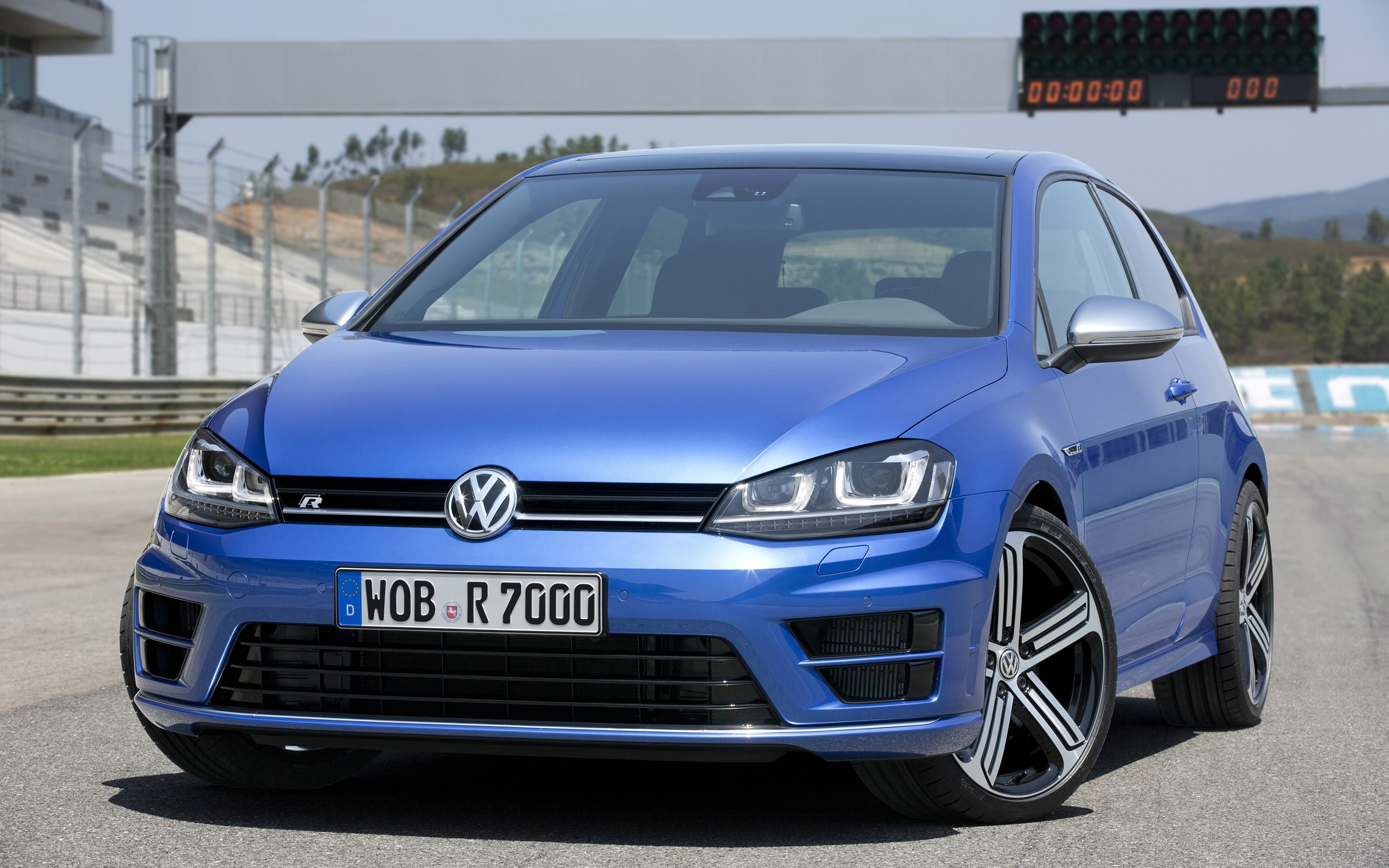 2014, Volkswagen, Golf, R, Golf r Wallpaper