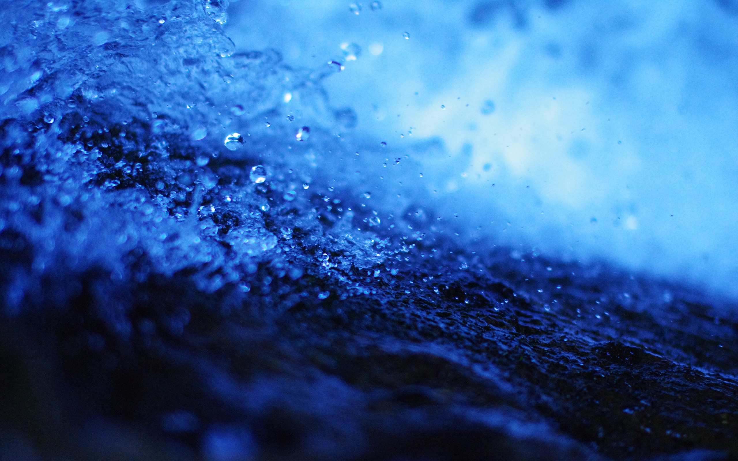 water, Sea, Water, Drops, Macro, Splashes Wallpapers HD / Desktop and