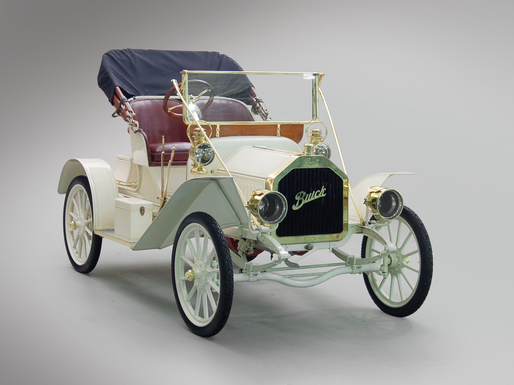 1908, Buick, Model 10, Touring, Runabout, Retro, Luxury Wallpaper
