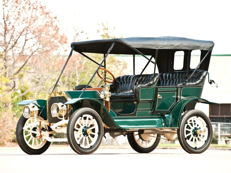 1910, Buick, Model 19, Touring, Retro HD Wallpaper Desktop Background