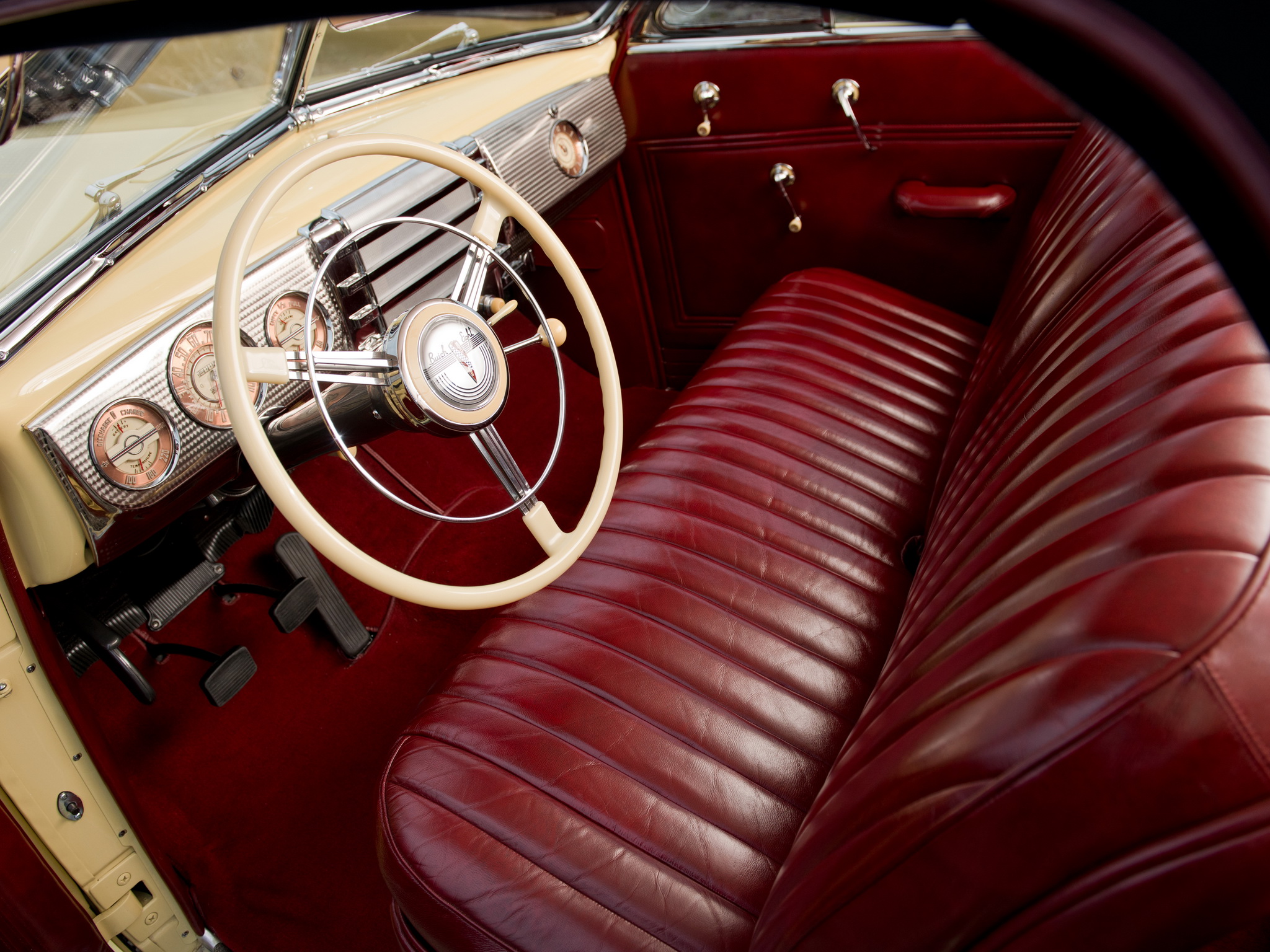 1941, Buick, Roadmaster, Convertible, Coupe,  76c , Retro, Luxury, Interior Wallpaper