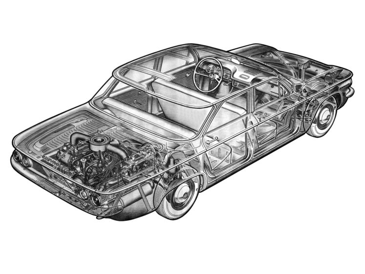 1960, Chevrolet, Corvair, 700, Sedan,  700 69 , Classic, Interior, Engine HD Wallpaper Desktop Background