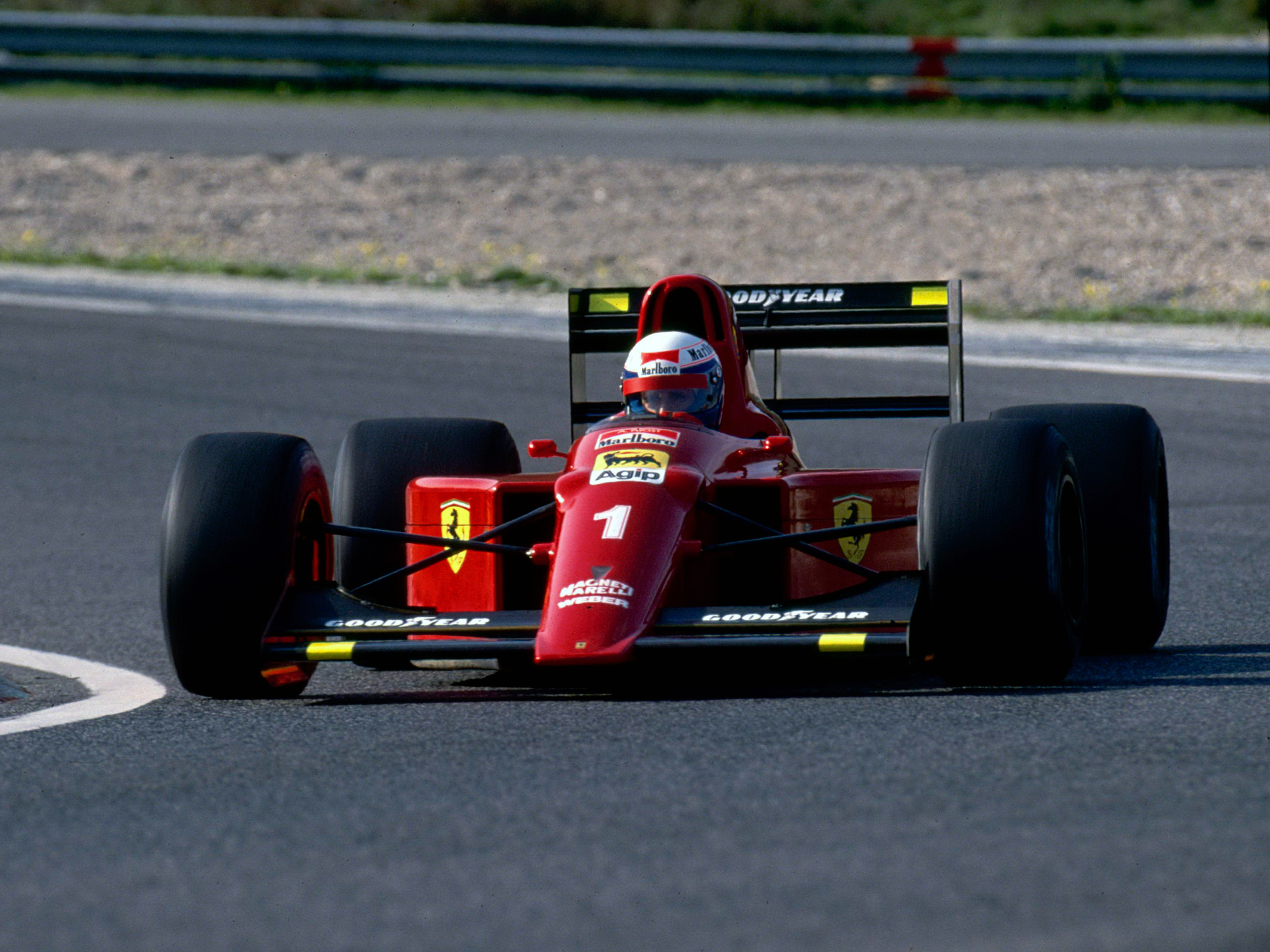 1990, Ferrari, 641, Formula, One, F 1, Race, Racing Wallpaper