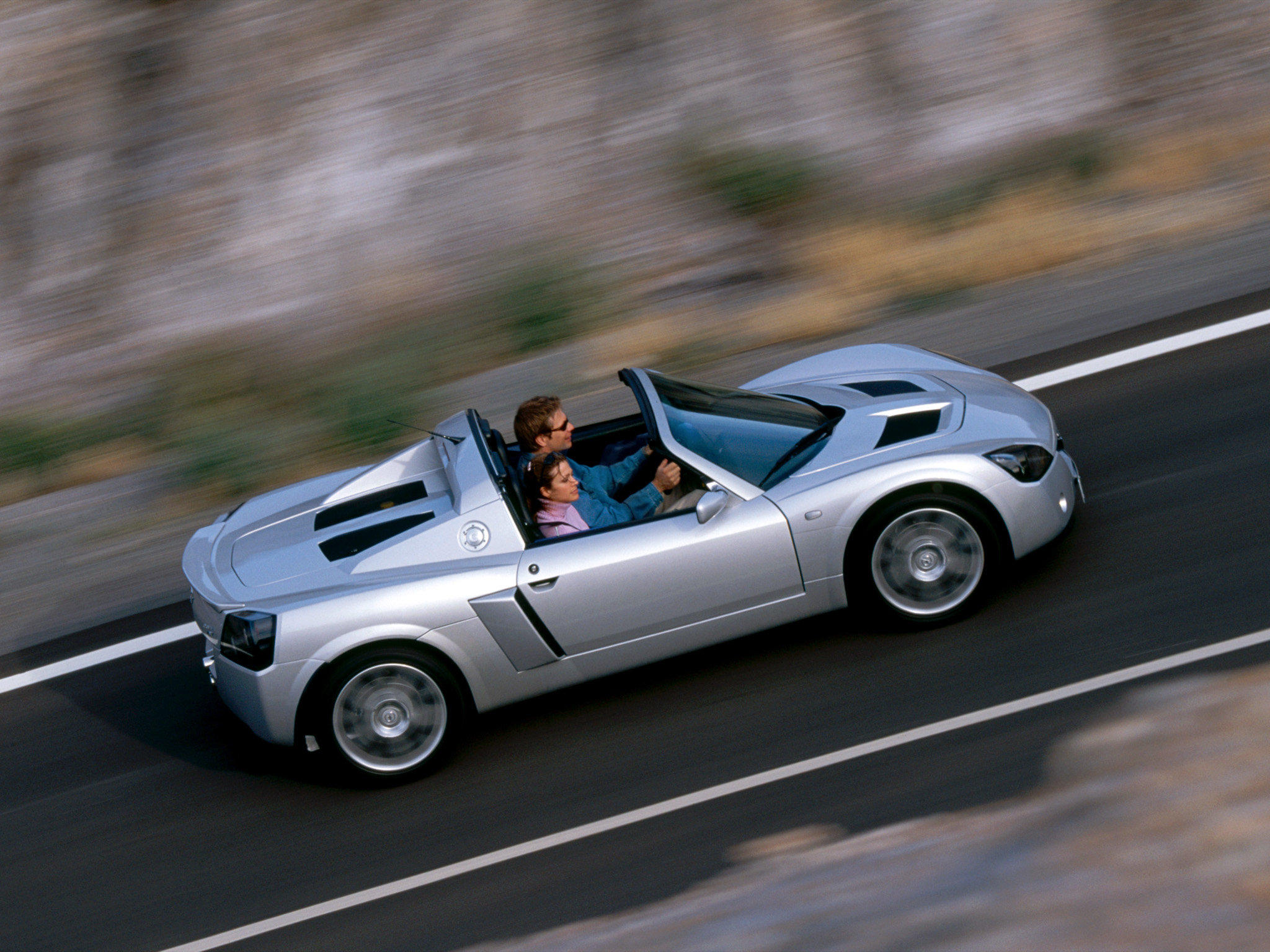 2004, Opel, Speedster, Turbo, Supercar Wallpaper