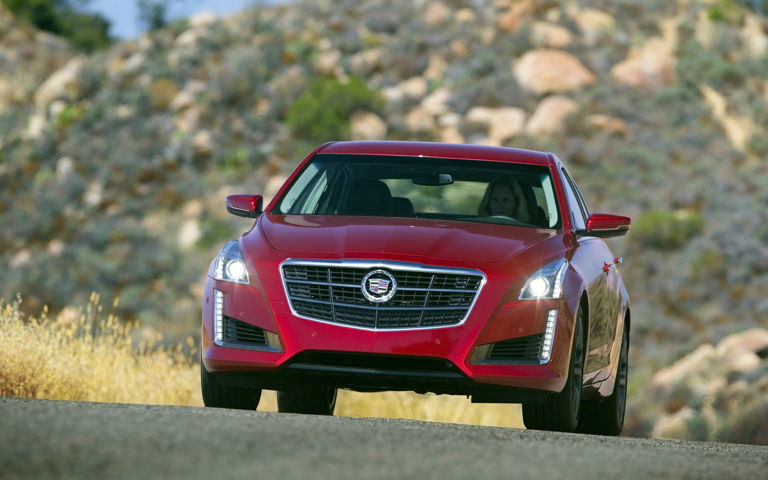 2014, Cadillac, Cts, Vsport, Sedan, Luxury Wallpaper