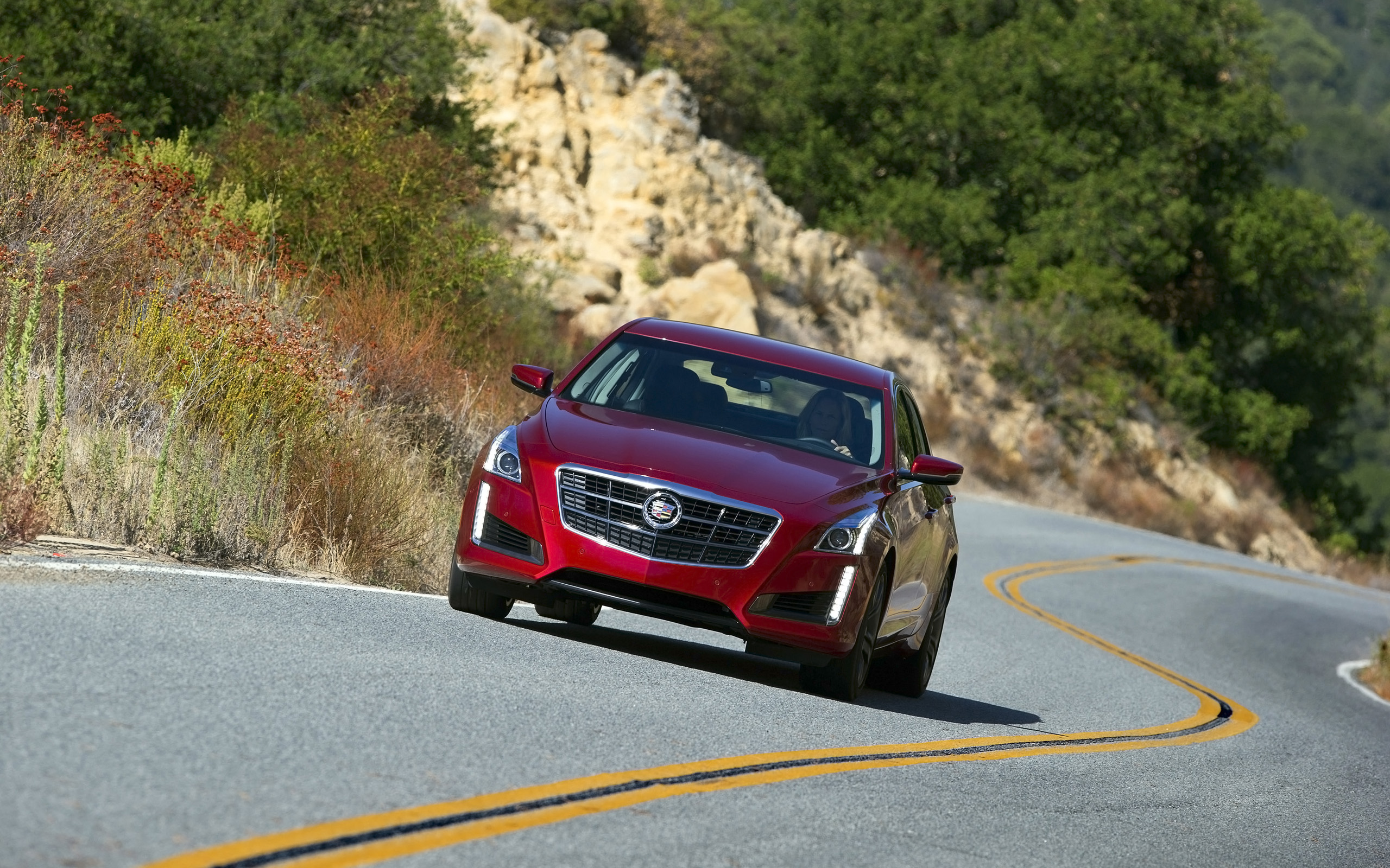 2014, Cadillac, Cts, Vsport, Sedan, Luxury Wallpaper