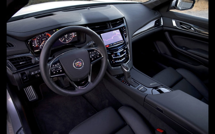 2014, Cadillac, Cts, Vsport, Sedan, Luxury, Interior HD Wallpaper Desktop Background