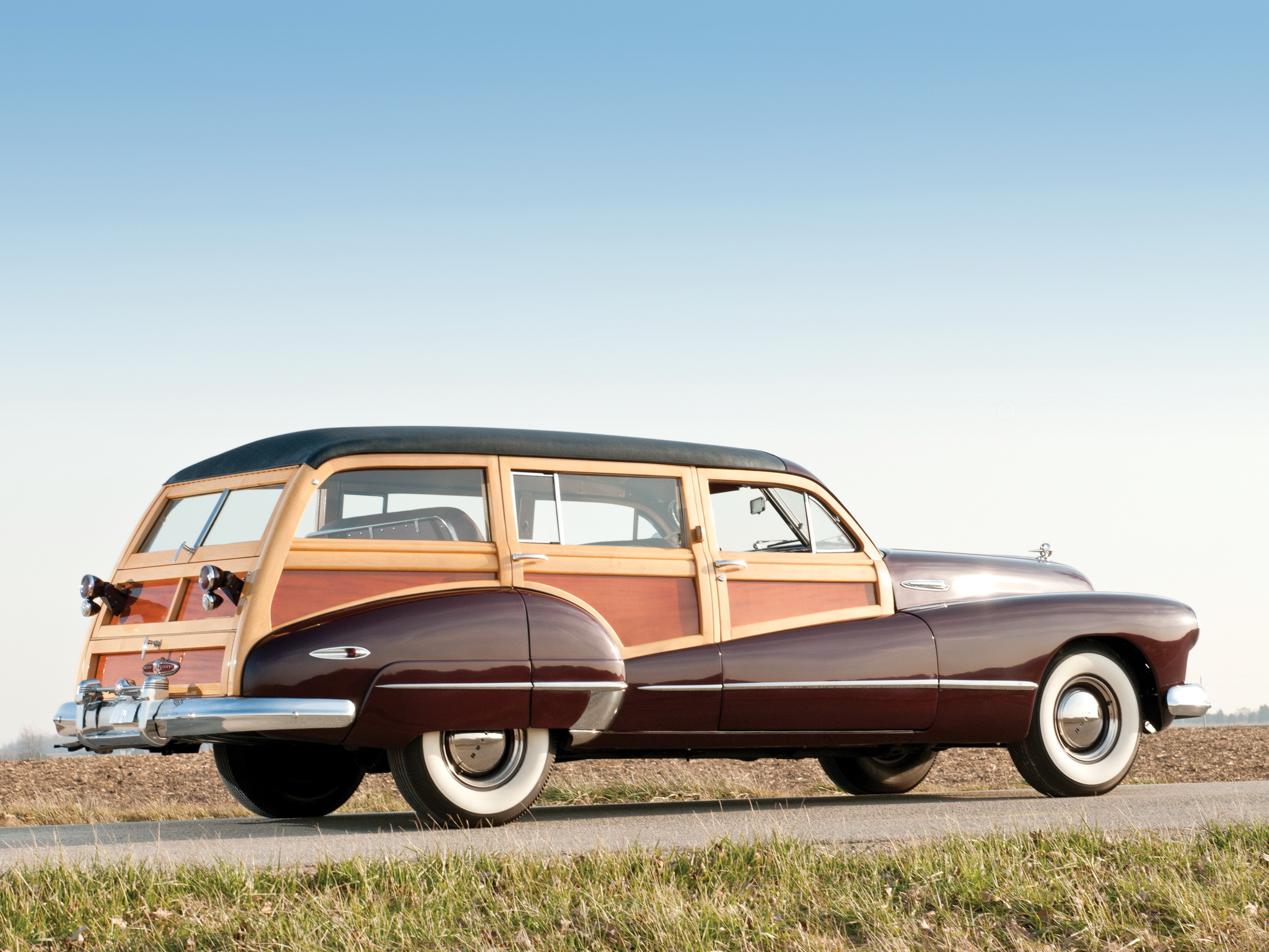 1947, Buick, Roadmaster, Estate, Wagon,  79 , Stationwagon, Retro Wallpaper
