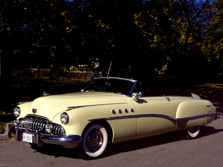 1949, Buick, Roadmaster, Convertible,  76c , Retro HD Wallpaper Desktop Background