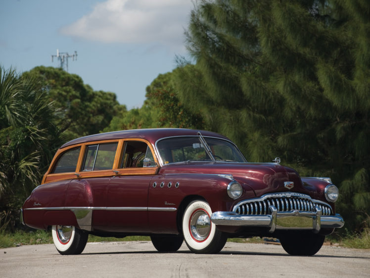 1949, Buick, Roadmaster, Estate, Wagon, Retro, Stationwagon HD Wallpaper Desktop Background