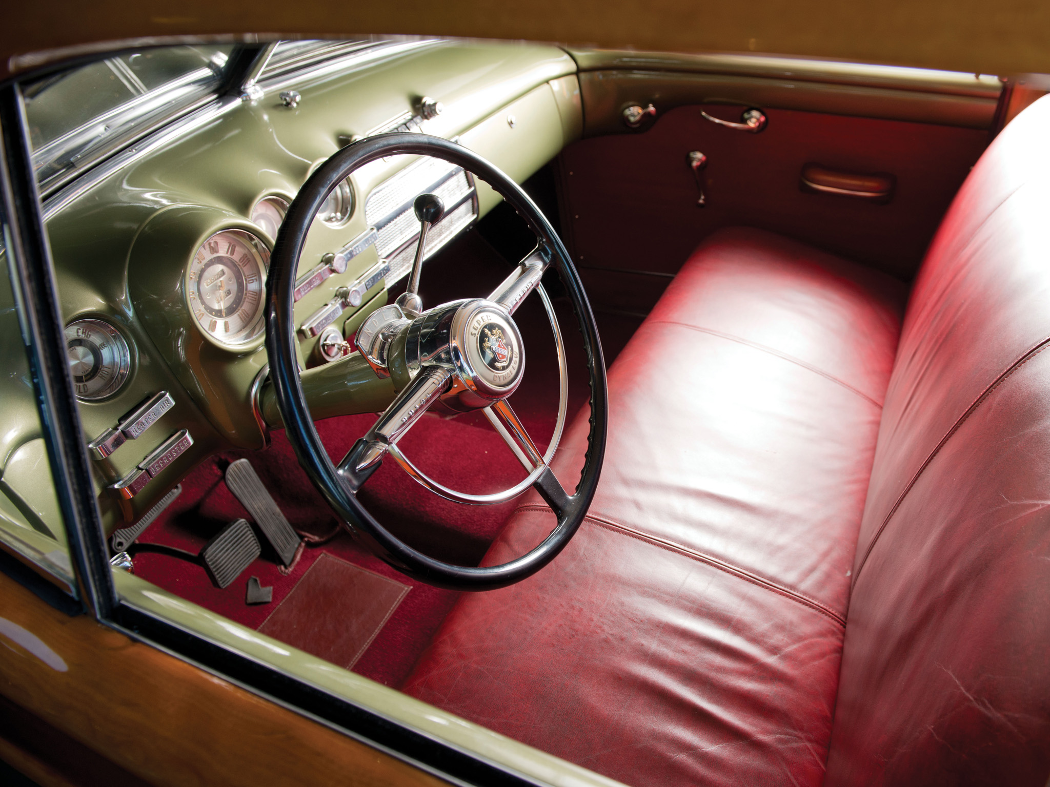 1949, Buick, Super, Estate, Wagon, Stationwagon, Retro, Interior Wallpaper