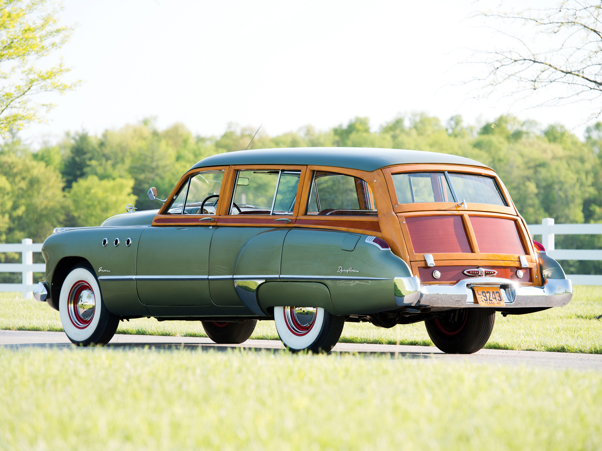 1949, Buick, Super, Estate, Wagon, Stationwagon, Retro Wallpaper