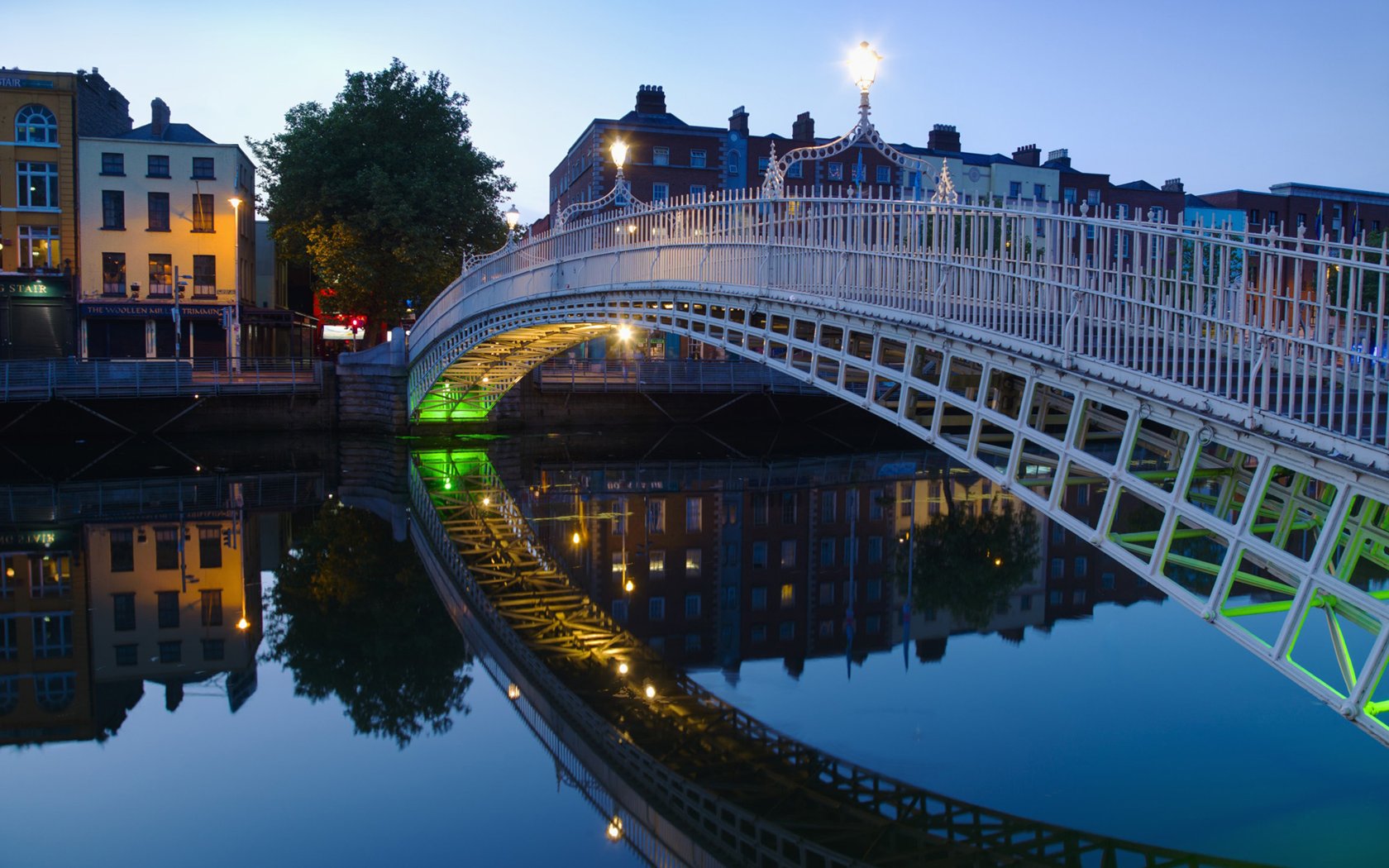 cityscape, Dublin Wallpaper