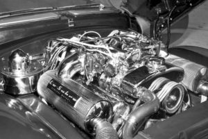 1951, Buick, Lesabre, Concept, Retro, Custom, Engine