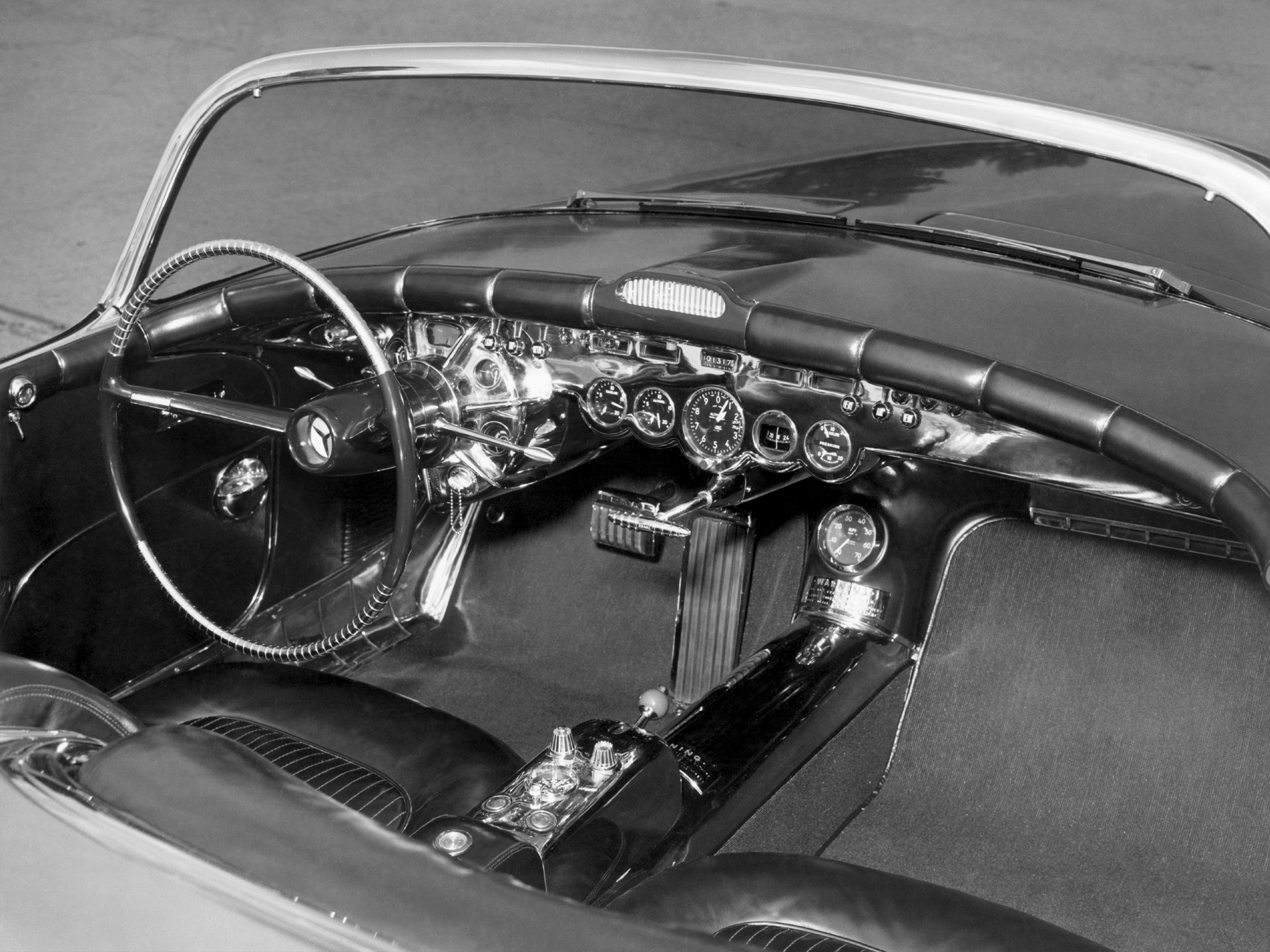1951, Buick, Lesabre, Concept, Retro, Custom, Interior Wallpaper