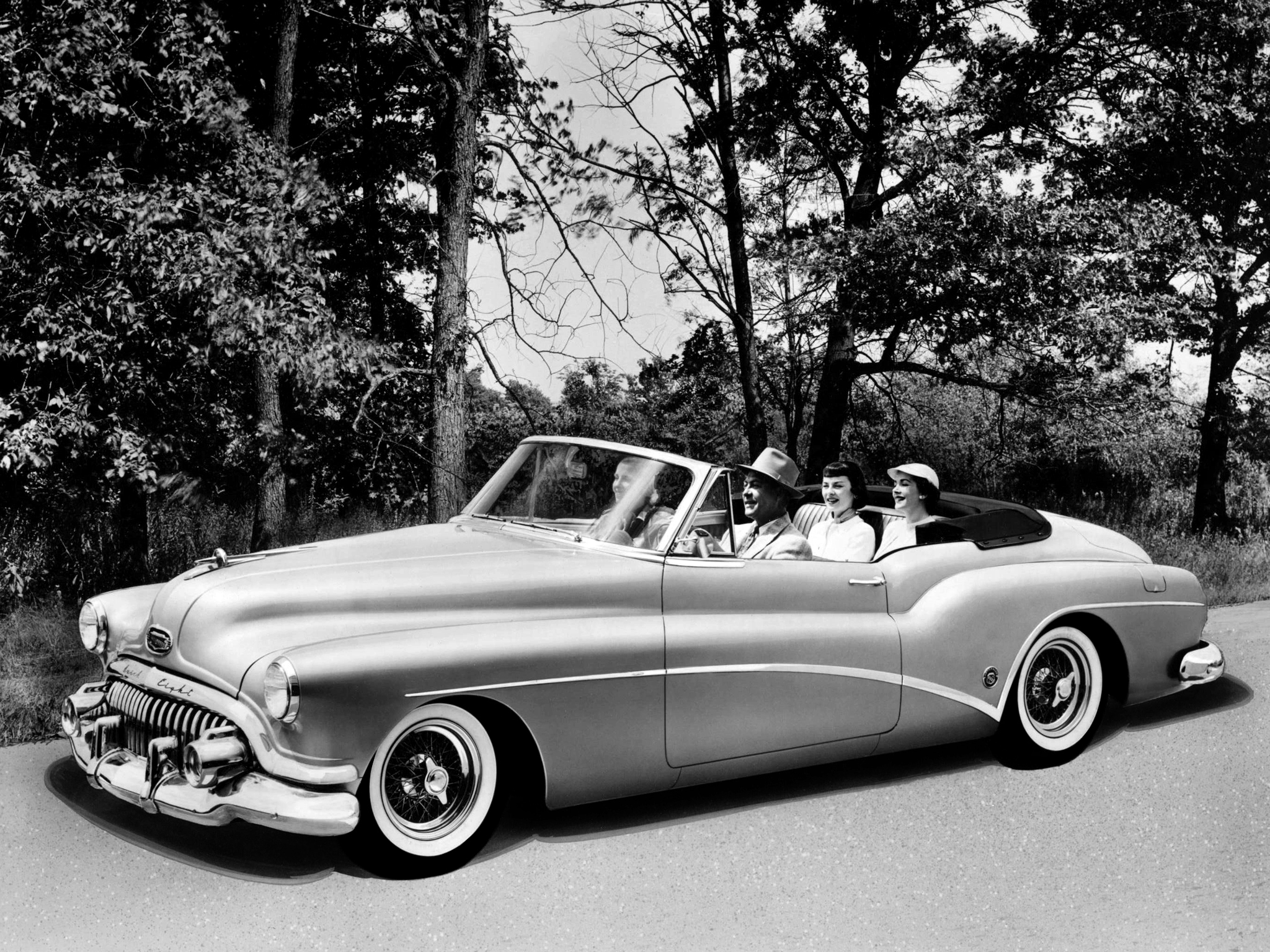 1952, Buick, Skylark, Convertible, Retro, Luxury Wallpaper