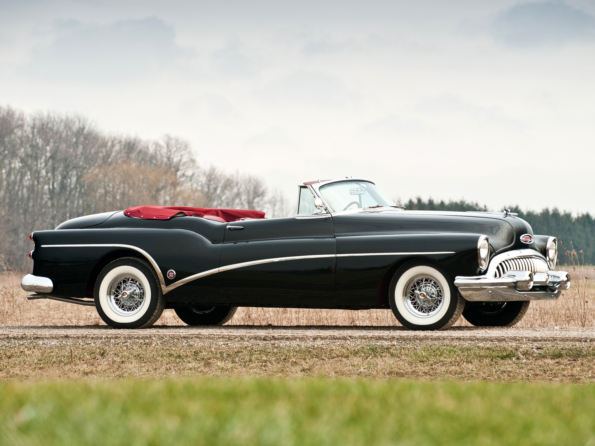 1953, Buick, Skylark, Retro, Luxury, Convertible Wallpaper