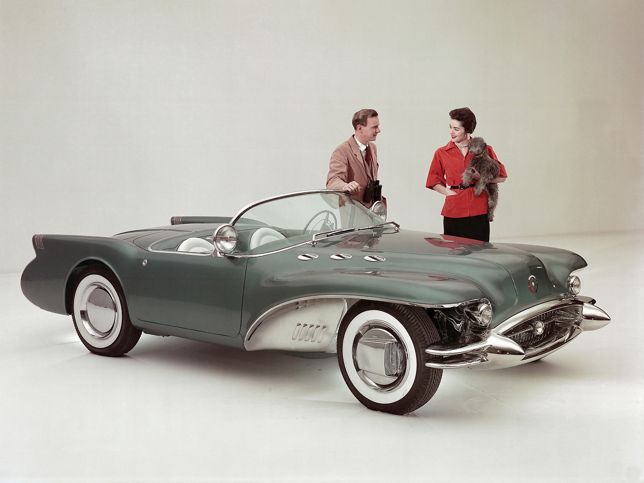 1954, Buick, Wildcat, Ii, Concept, Car, Retro, Supercar Wallpaper