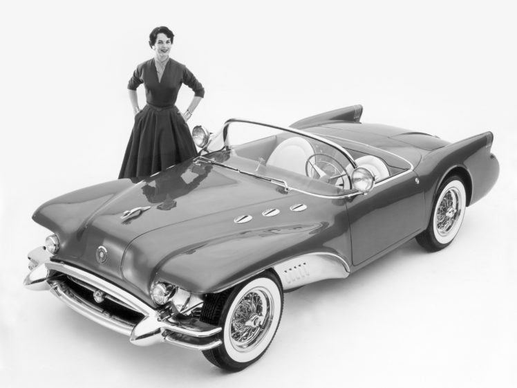 1954, Buick, Wildcat, Ii, Concept, Car, Retro, Supercar HD Wallpaper Desktop Background