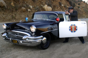 1955, Buick, Century, Sedan, Highway, Patrol, Police, Retro