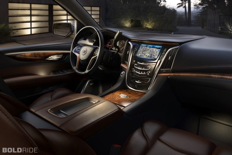 2015, Cadillac, Escalade, Suv, Luxury, Interior HD Wallpaper Desktop Background
