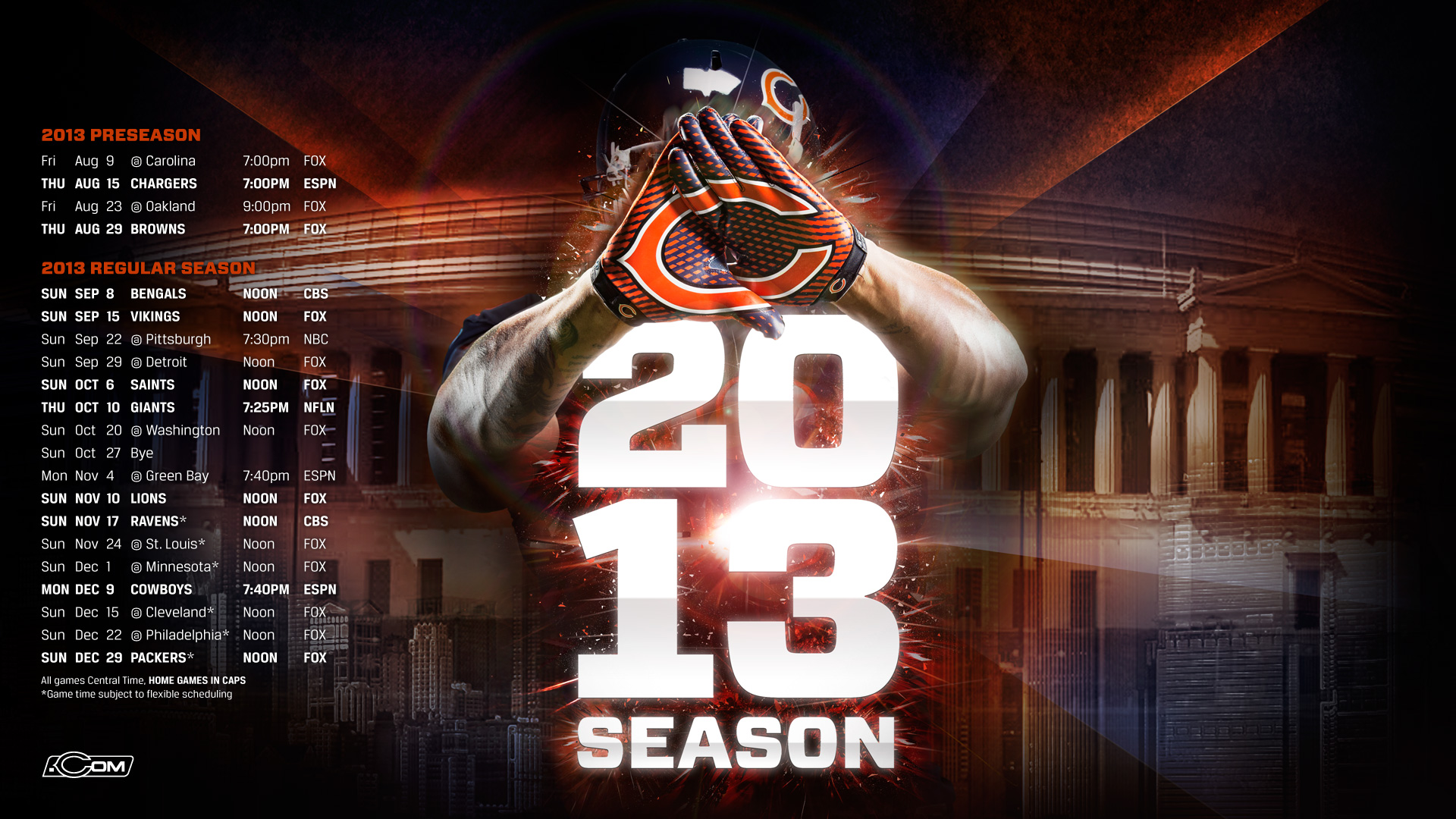 Chicago, Bears, Nfl, Football Wallpapers HD / Desktop And Mobile ...