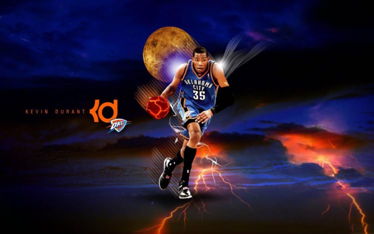 oklahoma, City, Thunder, Basketball, Nba, Ew HD Wallpaper Desktop Background