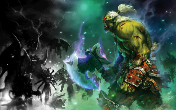video, Games, Demons, Orcs, Warcraft HD Wallpaper Desktop Background