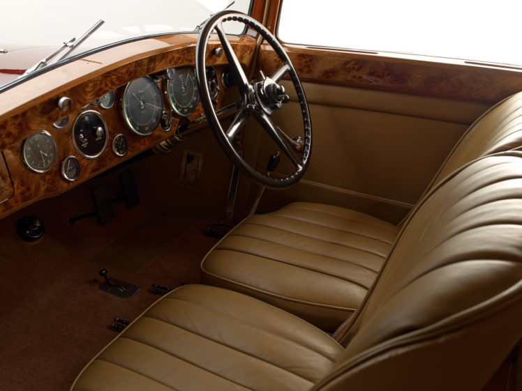 1933, Rolls, Royce, Phantom, Ii, Continental, Coupe, By, Freestone, And, Webb, Luxury, Retro, Interior HD Wallpaper Desktop Background