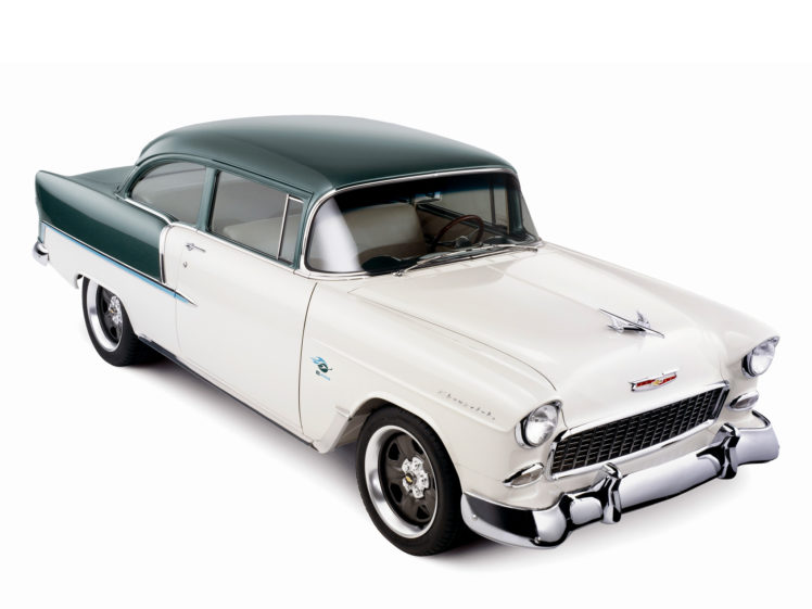 1955, Chevrolet, Bel, Air, Coupe, Retro, Muscle, Hot, Rod, Rods HD Wallpaper Desktop Background