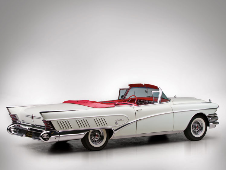 1958, Buick, Limited, Convertible,  756 4867x , Luxury, Retro HD Wallpaper Desktop Background