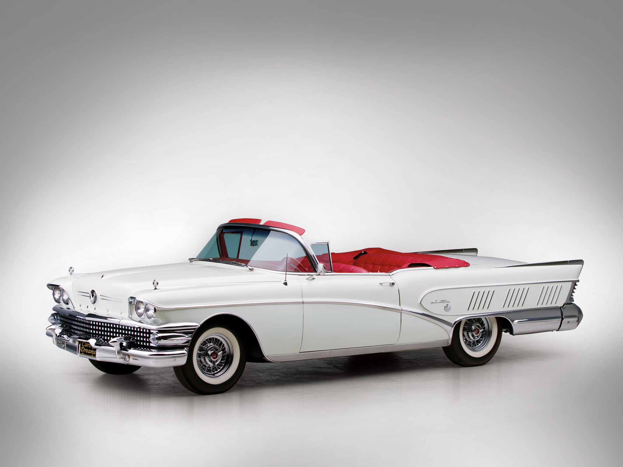 1958, Buick, Limited, Convertible,  756 4867x , Luxury, Retro Wallpaper