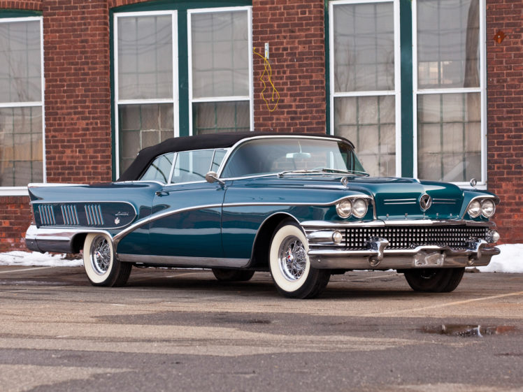 1958, Buick, Limited, Convertible,  756 4867x , Luxury, Retro, Gs HD Wallpaper Desktop Background
