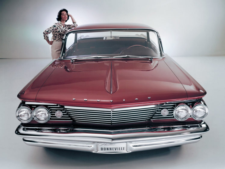 1960, Pontiac, Bonneville, Vista, Hardtop, Sedan,  2839 , Classic HD Wallpaper Desktop Background