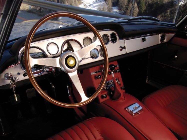 1963, Ferrari, 250, Gt e, 2 2, Series iii, Supercar, Classic, Interior HD Wallpaper Desktop Background