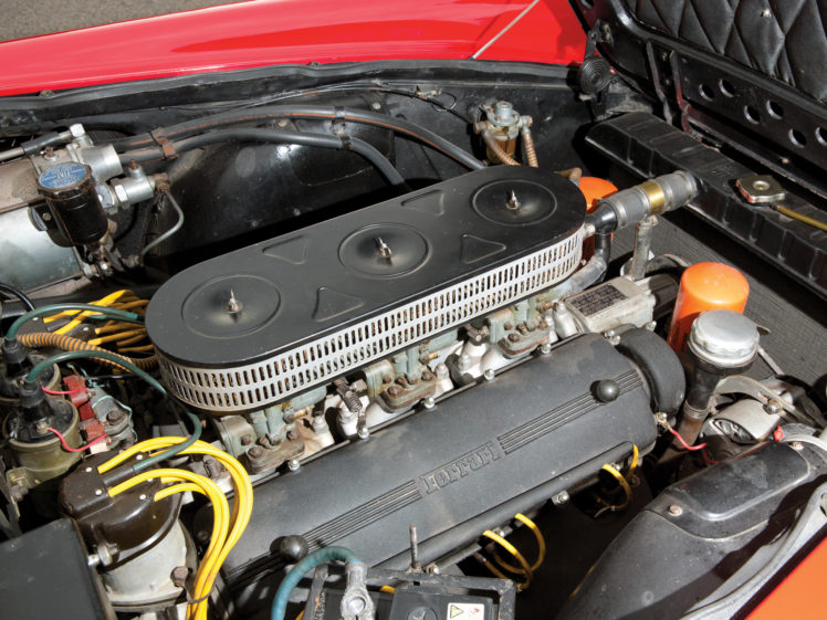 1963, Ferrari, 250, Gt e, 2 2, Series iii, Supercar, Classic, Engine HD Wallpaper Desktop Background