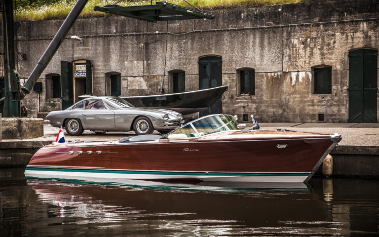 1968, Riva, Aquarama, Lamborghini, Superboat, Race, Racing, Boat, Supercar HD Wallpaper Desktop Background